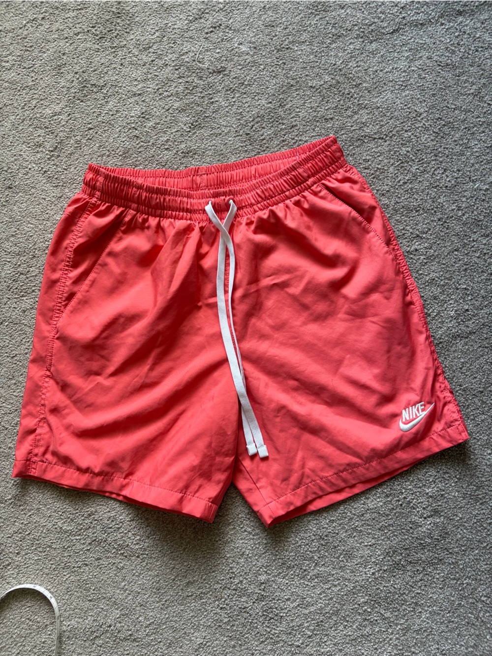 Nike Men’s Swim Trunks/Athletic Shorts - S - Coral